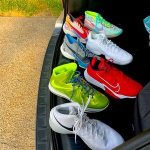 Selling NBA sneakers hardly ever been worn